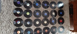 Gramofon lemez csomag 24 db