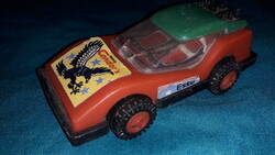 RetroNDK DDR GDR  plasztik trafikáru - JUNIOR SERIES - CONDOR TEAM játék versenyautó  kisautó RITKA