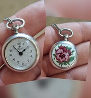 Vintage Amida Limited Royal 5J 511 Mehanikus Svájci Ékszer Óra,Nyaklánc Óra,Medál Óra..