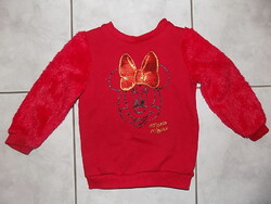 Minnie Mouse, warm girl's sweater for 2 years old