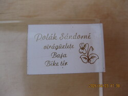 Polák S. retró műanyag dobozTETŐ Baja