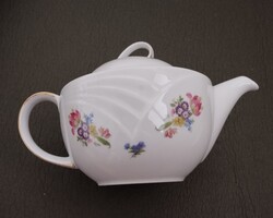 WINTERLING virág mintás porcelán teás kanna
