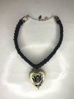 Hollóházi Baroque Heart Pendant Necklace