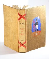 Dedikált - Tamási Áron - Ragyog egy csillag - Különleges festett fatáblás kötésben Nagyon szép !!