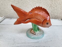 Régi, Drasche porcelán_kézzel festett halacska