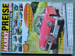 Klassische Autos. 2014 Oldtimer Markt Preise