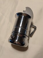 Rozsdamentes-INOX- 1-2 személyes kotyogós kávéfőző, új !