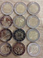 Lettország emlek kiadásu 2 eurosok UNC