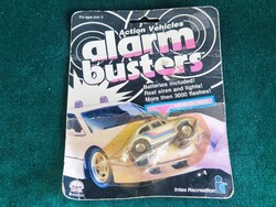 Bontatlan Intex Alarm Busters Vintage Játékautó Gyűjtőknek (1980-90').