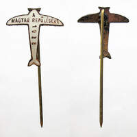 A magyar repülésért 1938 jelvény - repülés, repülőgép - Magyar Királyi Honvéd Légierő megalakulása