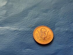 BARBADOS 1 CENT / ONE CENT 1997 SZIGONY! UNC!