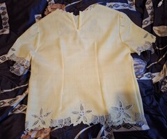 3 db retro ( karádi hímzett ? ) női blúz