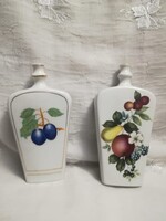 Alföldi porcelán italos, pálinkás butella