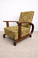 Art deco fotel, tervezte-kivitelezte Fürst Ferenc 1930-as évek - eredeti vintage - gyűjtői darab