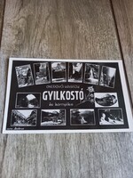 Régi képeslap: Gyergyói havasok, Gyilkos-tó és környéke