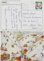 1985 - UNICEF képeslap - Olaszország