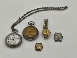 Vegyes mechanikus óra csomag 5db