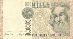 1000 lire lira 1982 Ciampi és Speziali Olaszország 1.