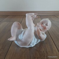 Antik Heubach német porcelán baba