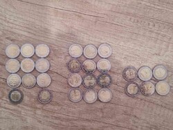 Luxemburg emlek kiadásu 2 eurok UNC csomag