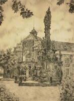 (K) Scultéty Éva (1917 - 2001) : Vác