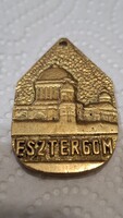 II. János Pál pápa 1991-es esztergomi látogatása – Nagyméretű, vastag emlékérem (28g)