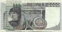 10000 lire lira 1978 Barbarito és Stevani Olaszország 1.