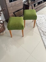 Retro mid-century puff ülőke