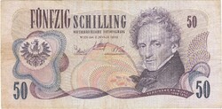50 schilling 1970 Ausztria 1.