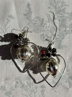 Két Gablonz diós karácsonyfadísz