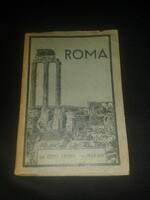 1938. Roma, la Città Eterna ( Róma az Örök Város ) útikalauz