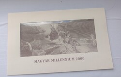 Millenniumi 2000 forintos papírpénz diszcsomagolása