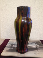 Zsolnay , igen ritka csurgatott eljárással készült  az 1895 es évben , több helyen lett restaurálva