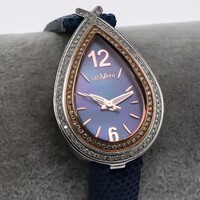 Geovani egy gyönyörű és különleges svájci óra 136 db valódi fehér gyémánttal díszítve