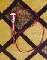 Golyóstoll. Nyakba akasztós retró darab. Betét fog.