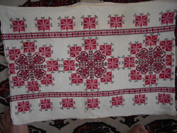 ++++Beregi  keresztszemes   párna huzat 53 cm-38 cm szakszerűen kivitelezett kézimunka