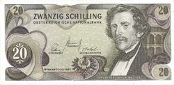 20 schilling 1967 Ausztria