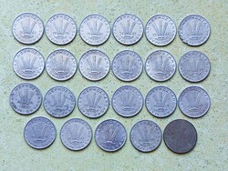 Magyarország 23 db Különböző Érme 20 Fillér 1947-1991