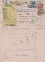 1913 / 1915 - Postai szállítólevél - Ausztria