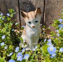 Rudolf Kammer porcelán macska cica