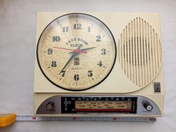 Rádiós óra CEA Jazz Band Clock Quartz órarádió 1960- retro órarádió falra is akasztható alkatrésznek