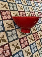 Zsolnay ökörvér mázas tálka