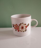 Alföldi virágos bögre, teás csésze