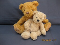 Mackó maci a kicsinyével retró  plüss medve