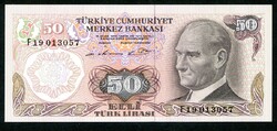 Törökország 1976 50 Líra UNC