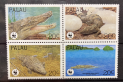 PALAU - krokodilok   bélyegsor - 1994 Mi : 690-693 ( ** )