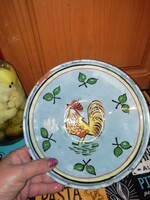 Népi tányér kakasos a képeken látható állapotban Sok Aukció és Akciók Vegye Vigye