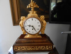 Antik biedermeier asztali / kandalló óra