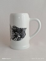 Zsolnay porcelain 3 deciliter miner's jug