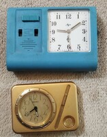 Seiko és Mir mini ébresztő óra